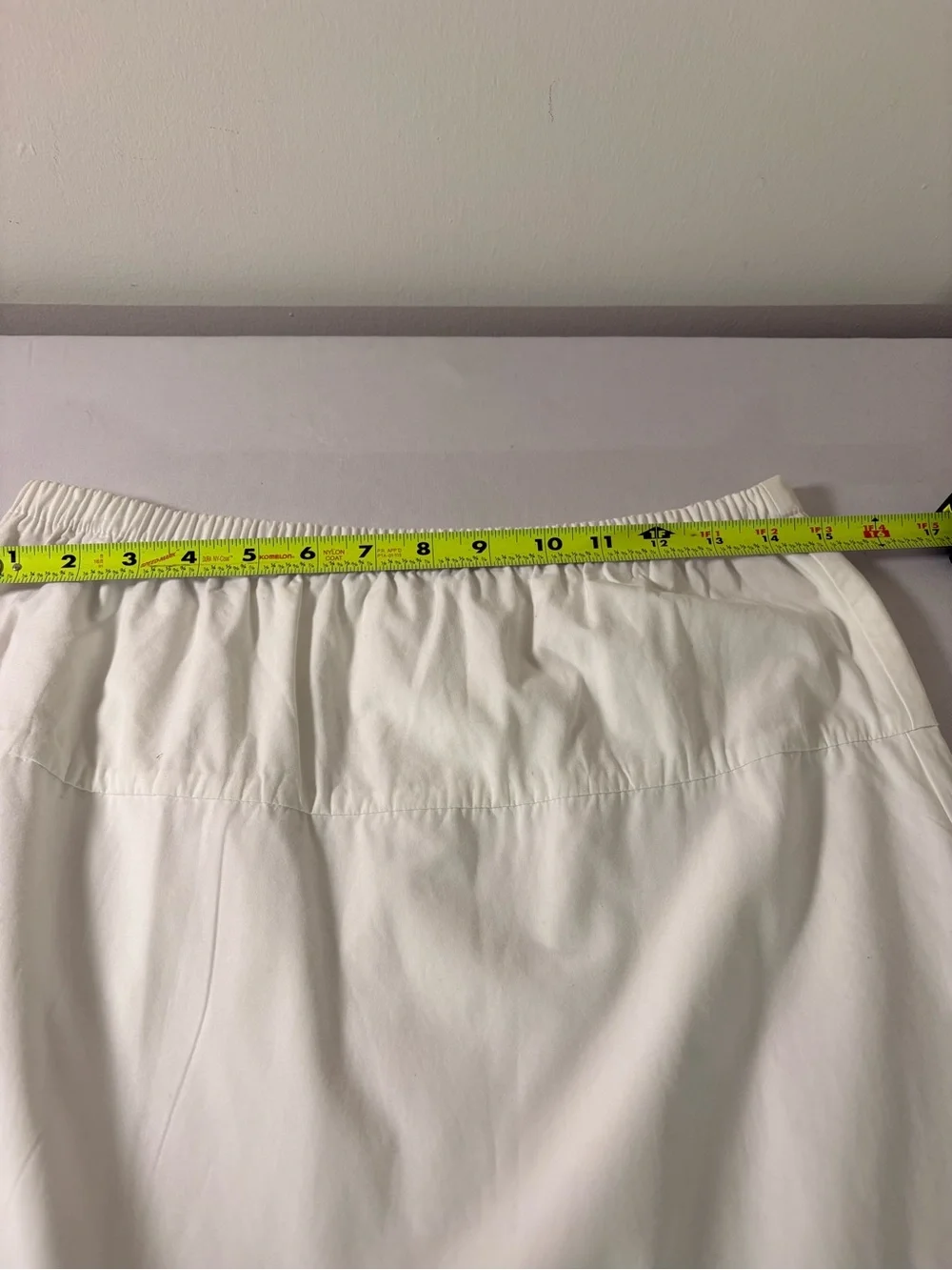 Disney White A-Line Skirt with Colorful Beach Character Border - Picture 2 of 4